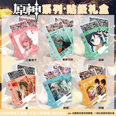 120PCS/SET Genshin Impact Anime Sticker