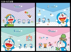 12PCS/SET Doraemon Cartoon Pattern Anime File Pocket