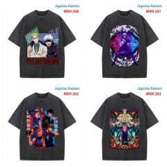 6 Styles Jujutsu Kaisen Cartoon Pattern Anime T Shirts