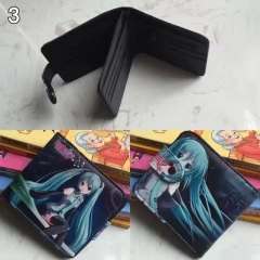 Hatsune Miku Purse Short Anime Wallet