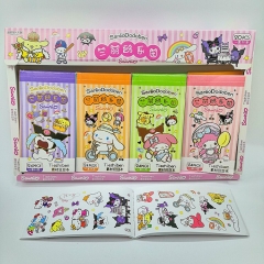 20PCS/SET Sanrio Kuromi Cinnamoroll Cartoon Pattern Anime Stickers