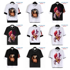 8 Styles One Punch Man Cartoon Pattern Anime T Shirts