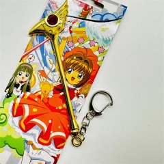 2 Styles Card Captor Sakura Cartoon Cute Anime Keychain