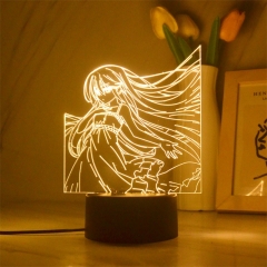 The Labyrinth of Grisaia Anime 3D Nightlight Flashlight With Remote Control