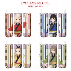 7 Styles Lycoris Recoil Cartoon Anime Vacuum Cup