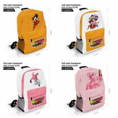 6 Styles Dragon Ball Z Cartoon Anime Backpack Bag