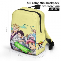 2 Styles One Piece Cartoon Anime Backpack Bag