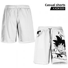 Dragon Ball Z Cartoon Anime Shorts Pants