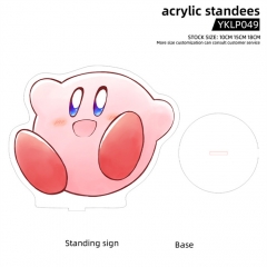 Kirby Acrylic Cartoon Anime Standing Plates