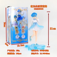 21CM Re: Zero/ Re:Life In A Different World From Zero Rem Luminous Anime PVC Figure Toy