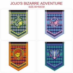 7 Styles 90x60CM JoJo's Bizarre Adventure Hot Sale Flag Anime Decoration Flag