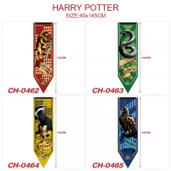 40*145CM 8 Styles Harry Potter Decoration Anime Flag