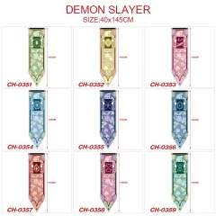 40*145CM 9 Styles Demon Slayer: Kimetsu no Yaiba Decoration Anime Flag