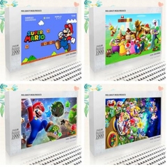 1000PCS 10 Styles Super Mario Bro. For Kids Anime Puzzle