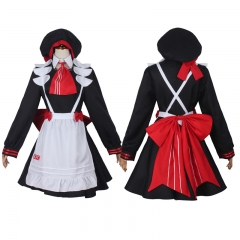 Genshin Impact KFC Noelle Game Cartoon Dress Anime Costume Set
