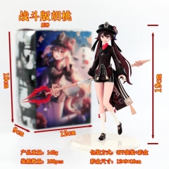 19cm Genshin Impact Hutao Anime Figure Model Toys Collection Doll