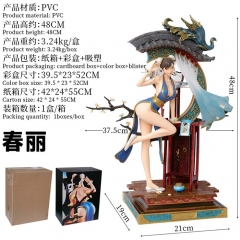 50CM Street Fighter Chun-Li Game Anime PVC Figure Model Toy