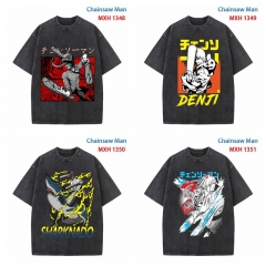 13 Styles Chainsaw Man Cartoon Pattern Anime T Shirts