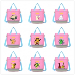 40 Styles Pokemon Pikachu Messenger Bag Anime Shoulder Bag