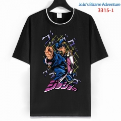2 Styles JoJo's Bizarre Adventure Cartoon Pattern Anime T Shirts