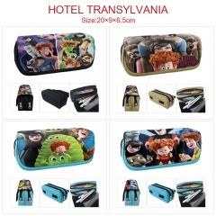 4 Styles Hotel Transylvania Cartoon Anime PU Zipper Pencil Bag