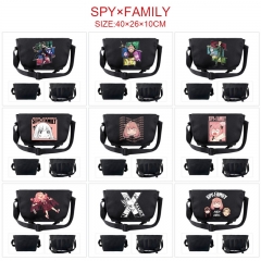 12 Styles Spy x Family Cartoon Anime Waterproof Shoulder Bag