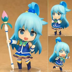 10cm Nendoroid Kono Subarashii Sekai ni Shukufuku wo! Aqua 630# Anime PVC Figure Toys