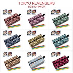 9 Styles Tokyo Revengers Cartoon Anime Zipper Makeup Bag