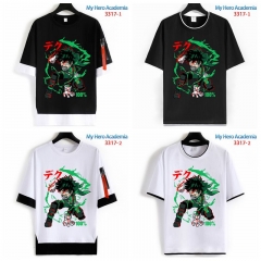 4 Styles Boku no Hero Academia / My Hero Academia Cartoon Pattern Anime T Shirts