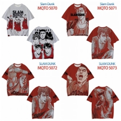 5 Styles Slam Dunk Cartoon Pattern Anime T Shirts