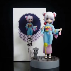 18CM Miss Kobayashi's Dragon Maid KannaKamui Anime PVC Figure Toy