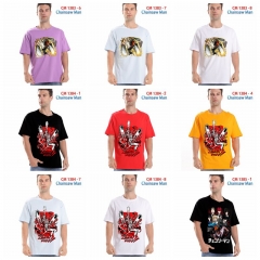 42 Styles Chainsaw Man Cartoon Pattern Anime T Shirts