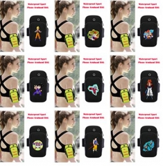 11 Styles Dragon Ball Z Cartoon Waterproof Sport Anime Armband Bag