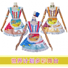 3 Styles Hatsune Miku PJSK Cartoon Character Cosplay Anime Costume