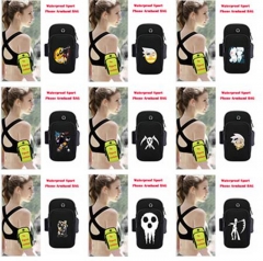 14 Styles Soul Eater Cartoon Waterproof Sport Anime Armband Bag