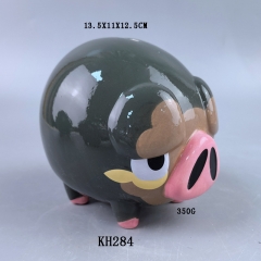 Pokemon Lechonk Cartoon Piggy Bank Anime Ceramic Money Pot