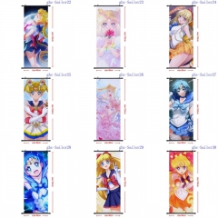 19 Styles 40*102CM Pretty Soldier Sailor Moon Cartoon Wall Scroll Anime Wallscroll