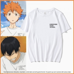 12 Styles Haikyuu Cartoon Pattern Anime T Shirt