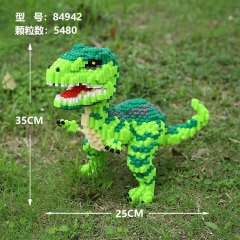 35CM Dinosaur ABS Material Anime Miniature Building Blocks