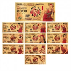 11 Styles Slam Dunk Anime Crafts Souvenir Coin Banknotes