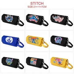 9 Styles Lilo & Stitch Cartoon Anime Waterproof Canvas Pencil Bag