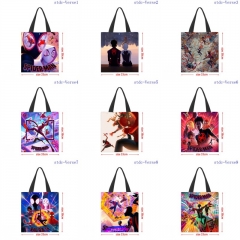 33*38CM 11 Styles Spider Man Across the Spider-Verse Canvas Anime Shopping Single Shoulder Bag