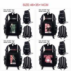 5 Styles SPY X FAMILY Cartoon Anime Canvas Backpack Bag