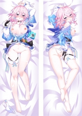 (50*150CM) 3 Styles Honkai: Star Rail Sexy Soft Bolster Body Anime Long Pillow