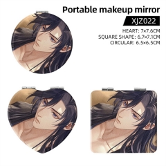 3 Different Shapes Code: Kite (Ashes of the Kingdom) Pattern Cartoon Cosplay For Girls Portable Anime Makeup Mirror