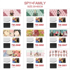 30*80CM 18 Styles Spy x Family Cartoon Anime Mouse Pad