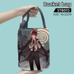 2 Styles Chainsaw Man Shopping Single Shoulder Bag Bucket Bag