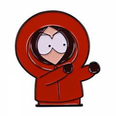 South Park Kenny Cartoon Decorative Alloy Pin Anime Brooch