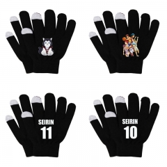 7 Styles Kuroko no Basuke Cosplay Cartoon Anime Telefingers Gloves