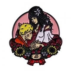 Naruto Cartoon Decorative Alloy Pin Anime Brooch